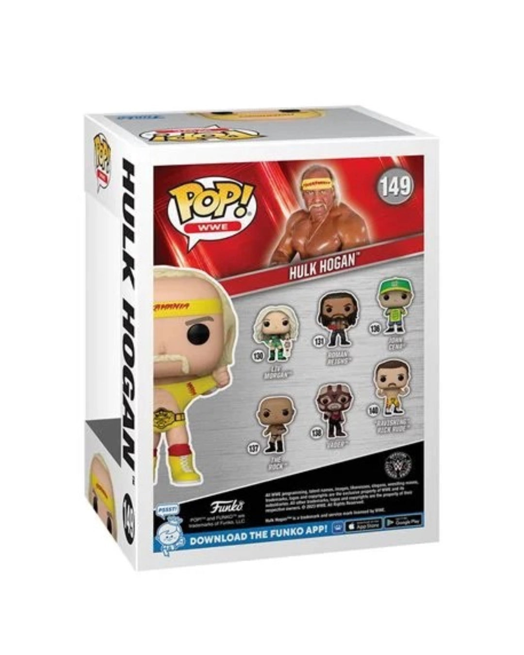 Pre-Order (Est. Arrival: January 2026) – WWE Hulkamania with Belt Funko Pop! Vinyl Figure #149