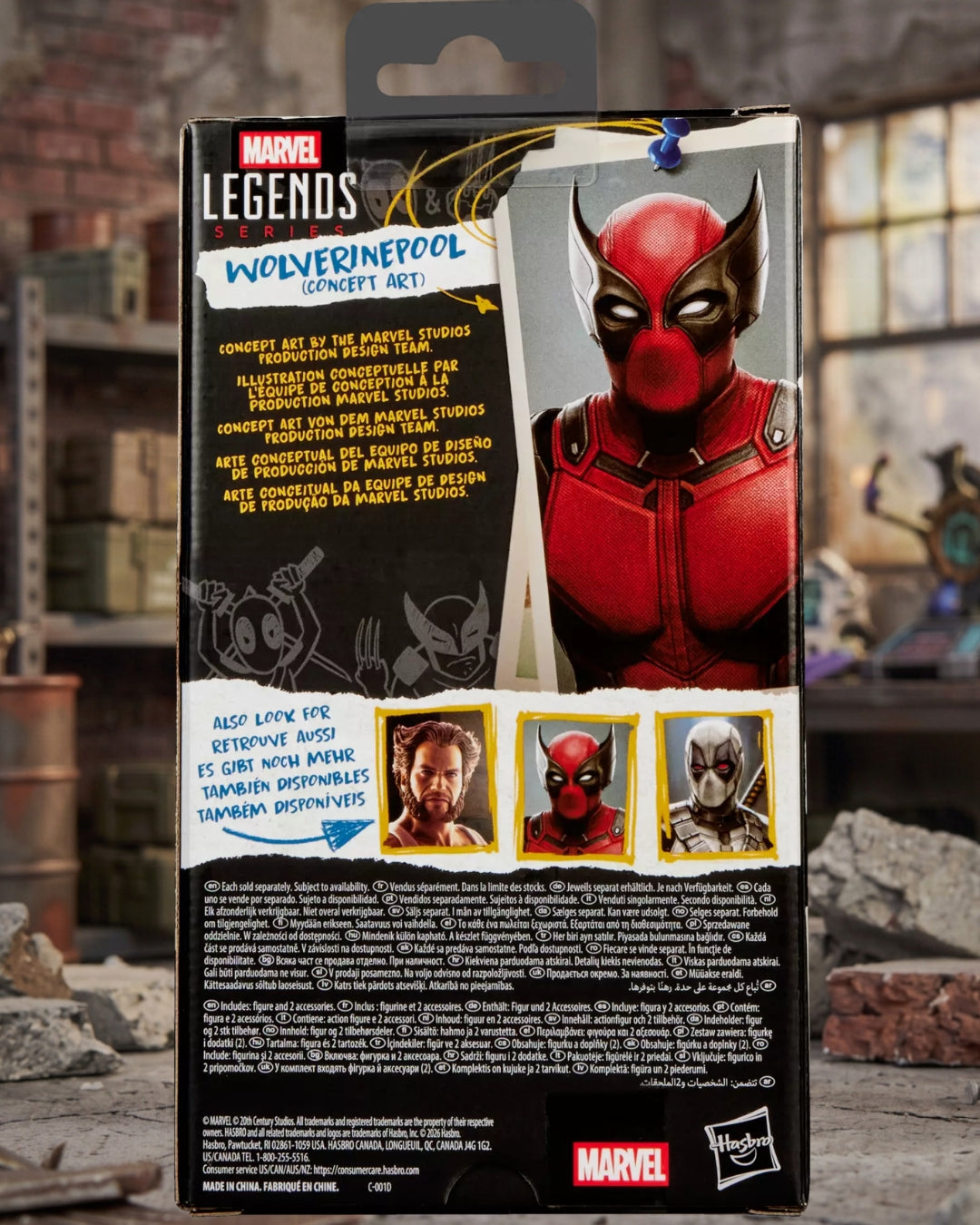 Deadpool & Wolverine Marvel Legends Series Wolverinepool 6-Inch Action Figure