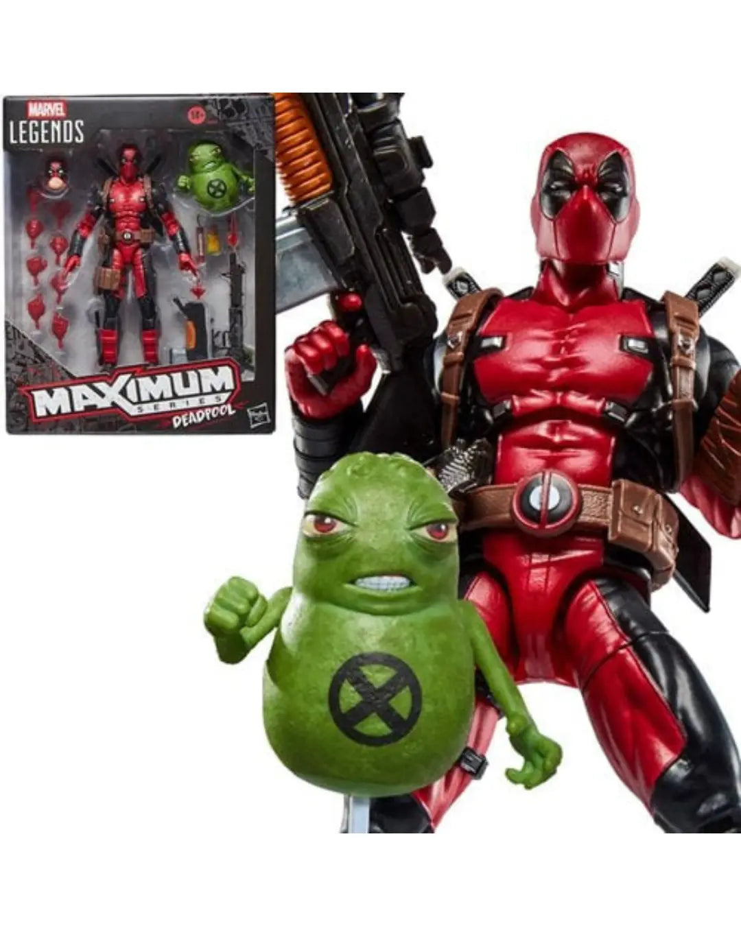 Marvel Legends Maximum Series Deadpool and Doop 6-Inch Action Figure By Hasbro | Deadpool Action Figures