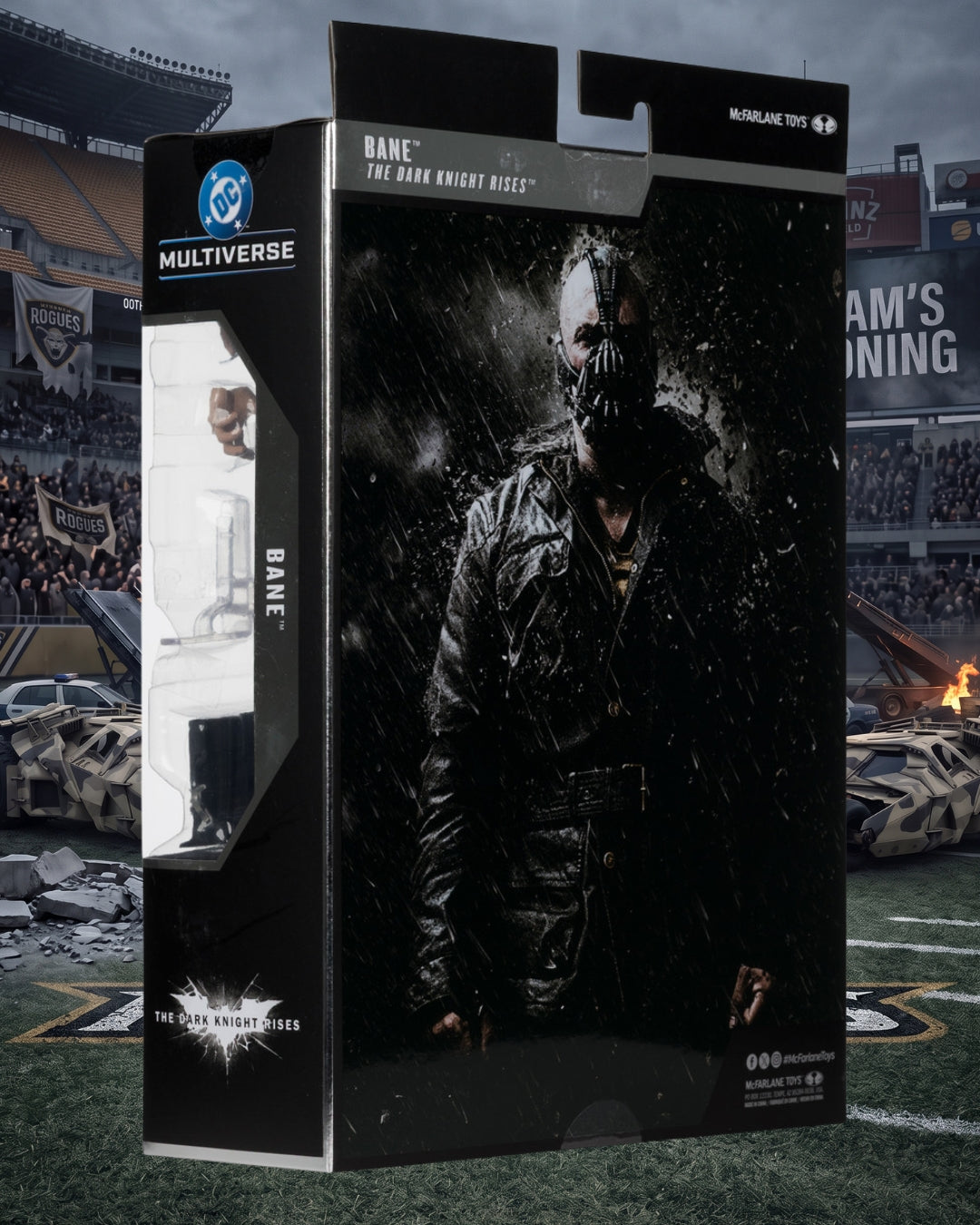 DC Multiverse Deluxe Theatrical Edition The Dark Knight Rises Bane 7-Inch Scale Action Figure