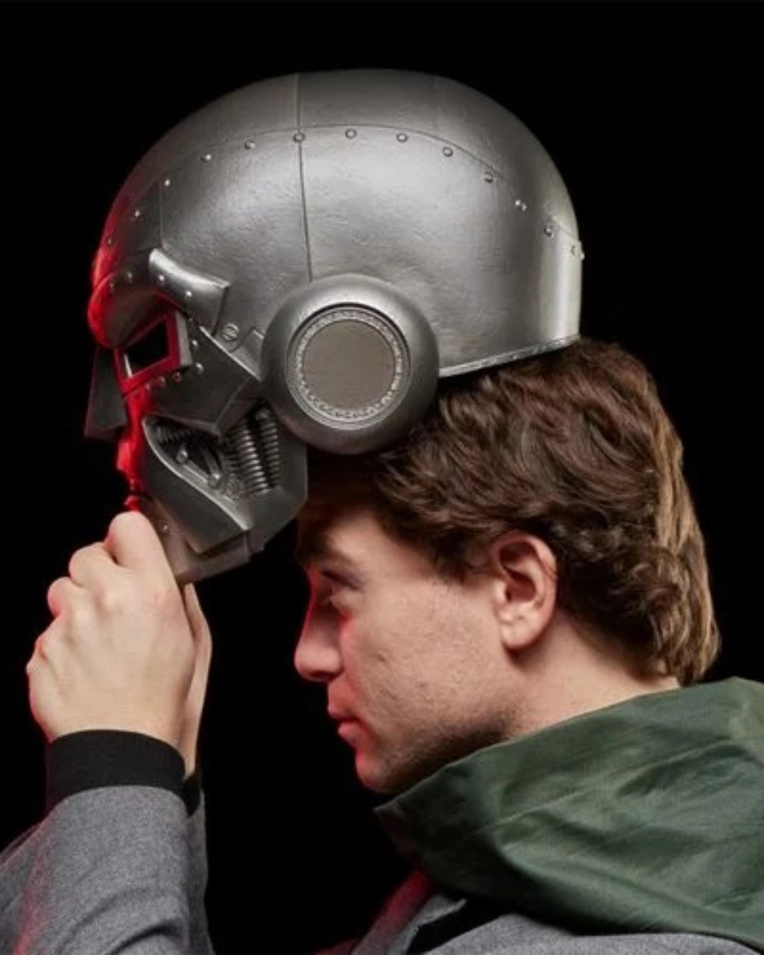 Ready to Ship!! – Fantastic Four Marvel Legends Doctor Doom Premium Roleplay Helmet Prop Replica