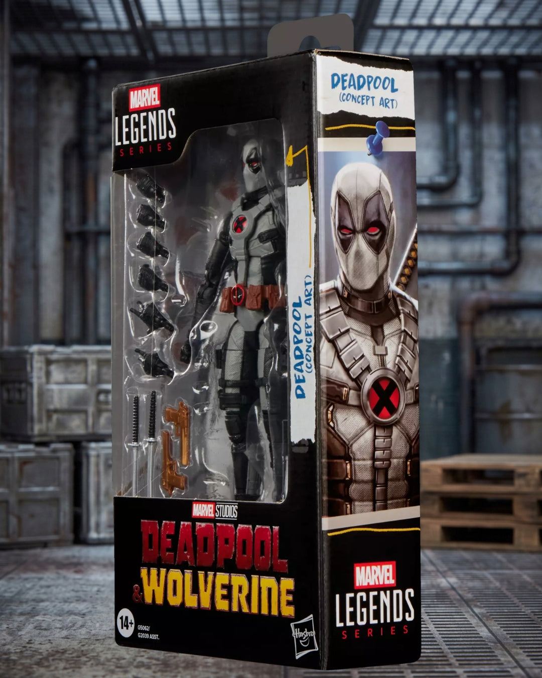Deadpool & Wolverine Marvel Legends Series Deadpool (Concept Art) 6-Inch Action Figure