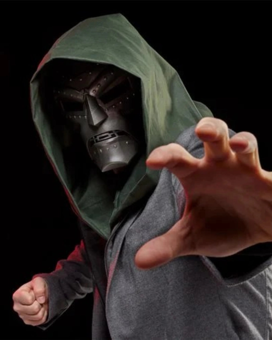 Ready to Ship!! – Fantastic Four Marvel Legends Doctor Doom Premium Roleplay Helmet Prop Replica