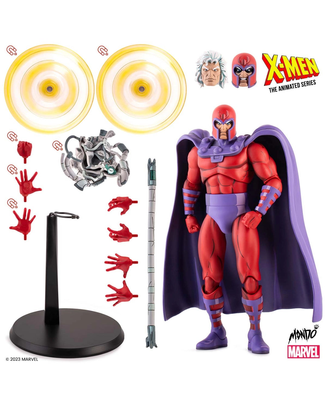 X-Men: The Animated Series - Magneto 1/6 Scale Figure By Mondo