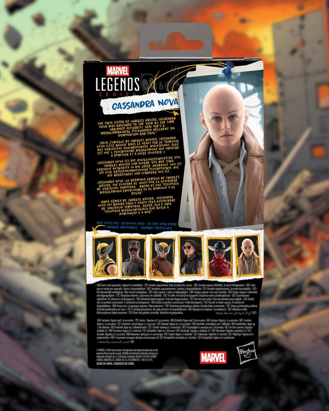 Deadpool & Wolverine Marvel Legends Cassandra Nova – 6-Inch Action Figure