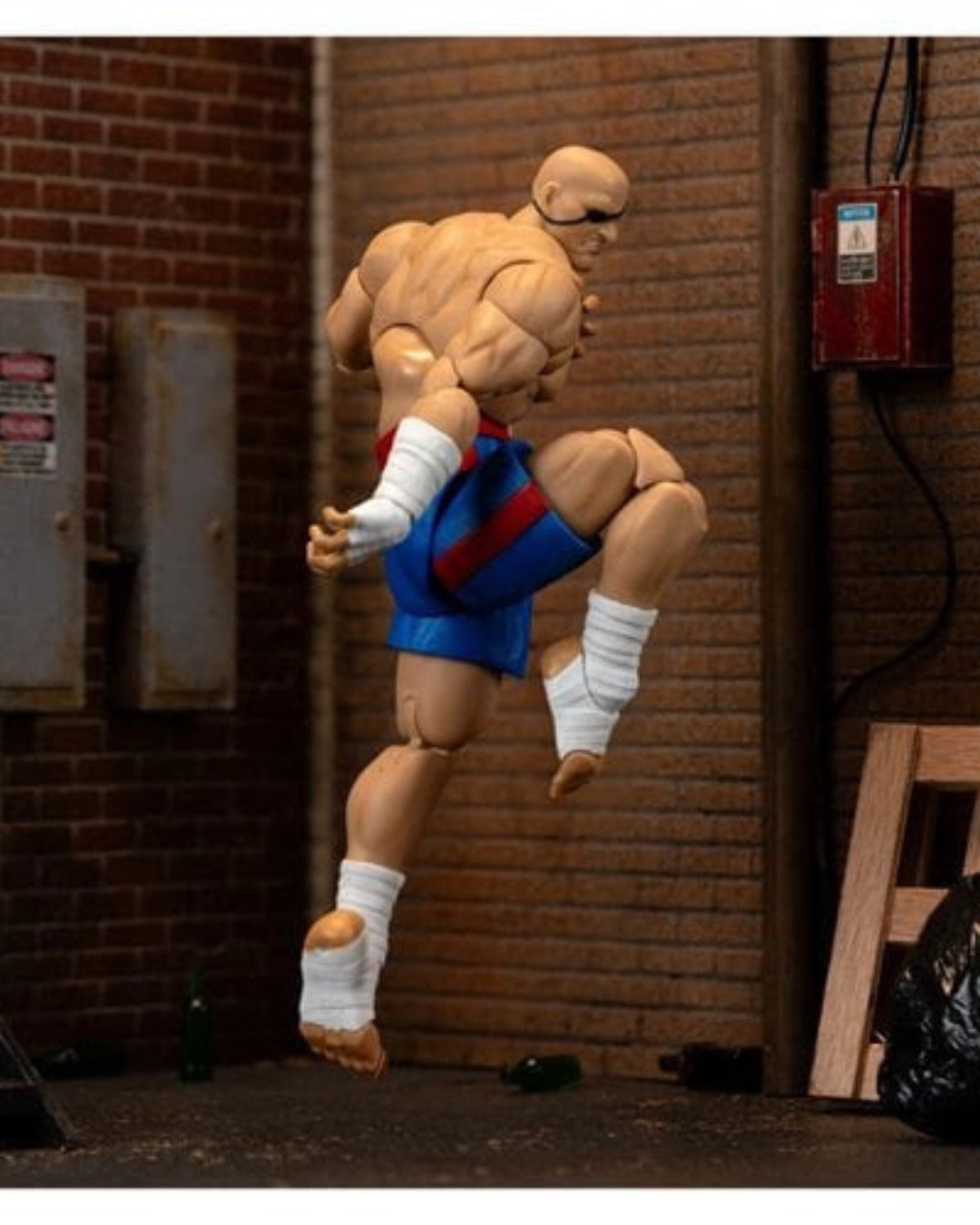Ultra Street Fighter II Sagat 6-Inch Scale Deluxe Action Figure by Jada Toys