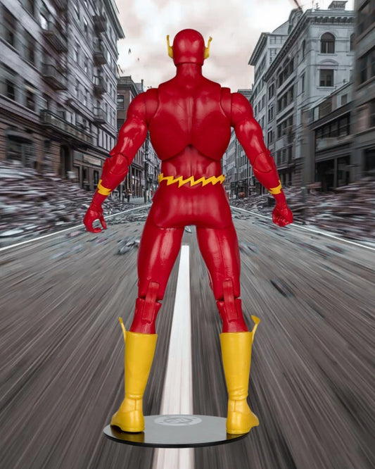 DC Direct Page Punchers The Flash Barry Allen, The Flash #123 7-Inch Scale Action Figure with Comic | DC Direct / McFarlane Toy