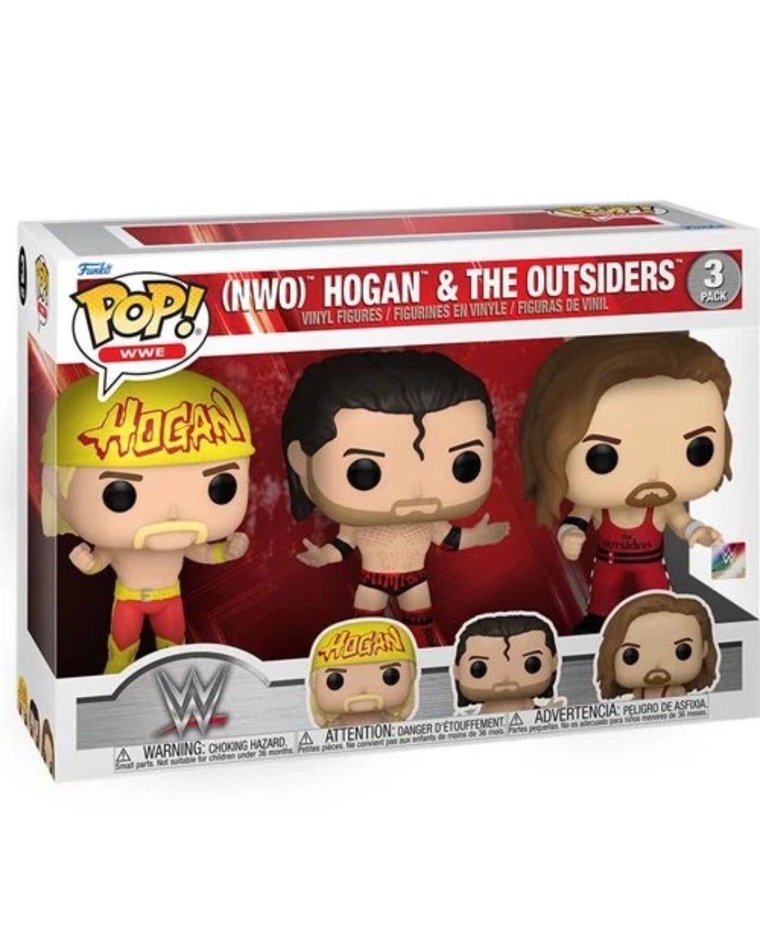 Pre-Order (Est. Arrival: January 2026) – WWE (NWO) Hogan & The Outsiders Funko Pop! Vinyl Figure 3-Pack