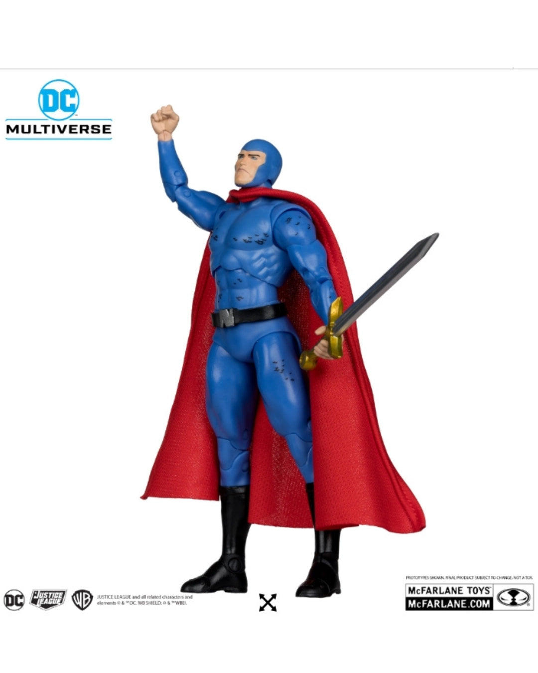NightMaster 7" scale figure (Red Platinum Edition) DC Multiverse By Mcfarlane Toys