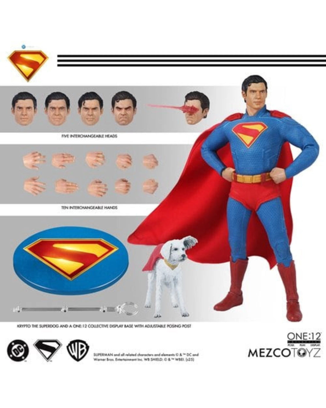 Pre - Order (Est. Arrival March 2026) Superman (2025 Movie) – One:12 Collective Action Figure