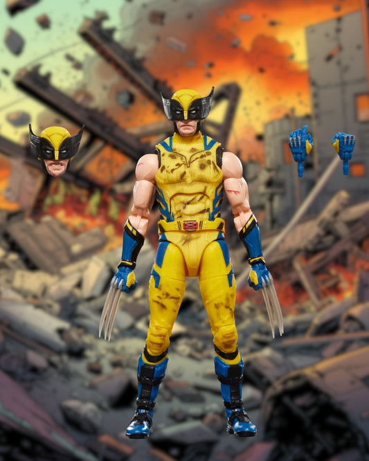 Deadpool & Wolverine Marvel Legends Wolverine (Sleeveless) – 6-Inch Action Figure