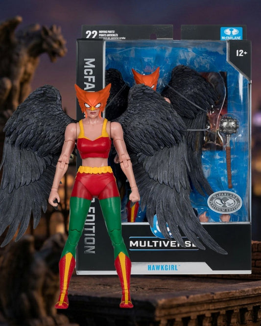 DC McFarlane Collector Edition Wave 15 Hawkgirl Kendra Saunders (Chase Variant) #63 7-Inch Scale Action Figure