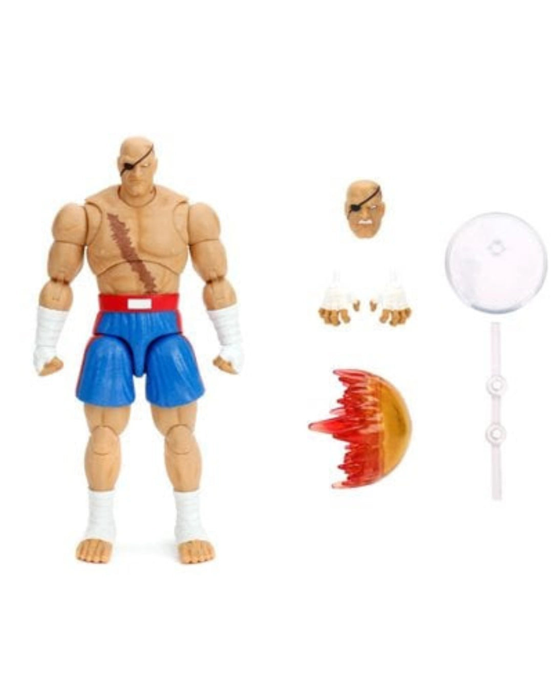 Ultra Street Fighter II Sagat 6-Inch Scale Deluxe Action Figure by Jada Toys