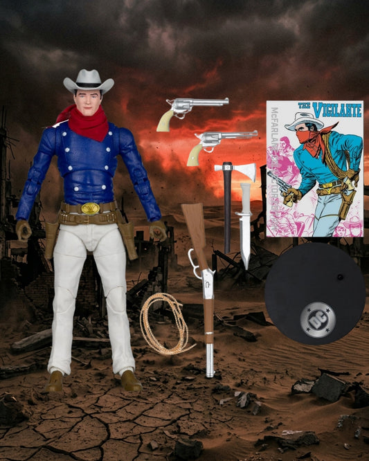 DC Multiverse McFarlane Collector Edition Chase Variant Vigilante All-Star Squadron #56 7-Inch Scale Action Figure