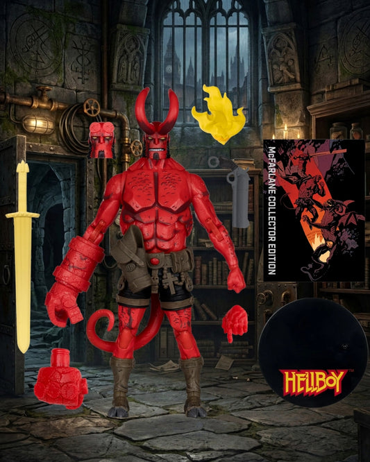 Hellboy McFarlane Collector Edition Chase Variant #60 7-Inch Scale Action Figure