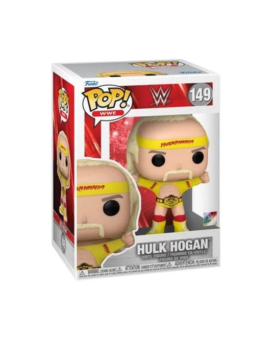 Pre-Order (Est. Arrival: January 2026) – WWE Hulkamania with Belt Funko Pop! Vinyl Figure #149