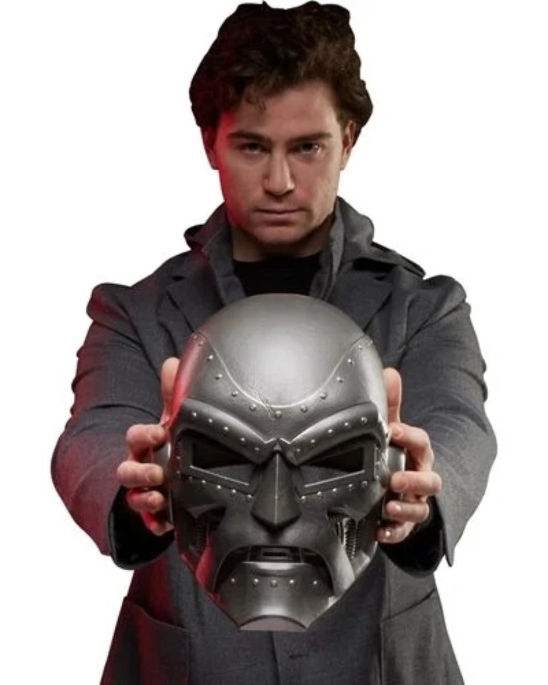 Ready to Ship!! – Fantastic Four Marvel Legends Doctor Doom Premium Roleplay Helmet Prop Replica