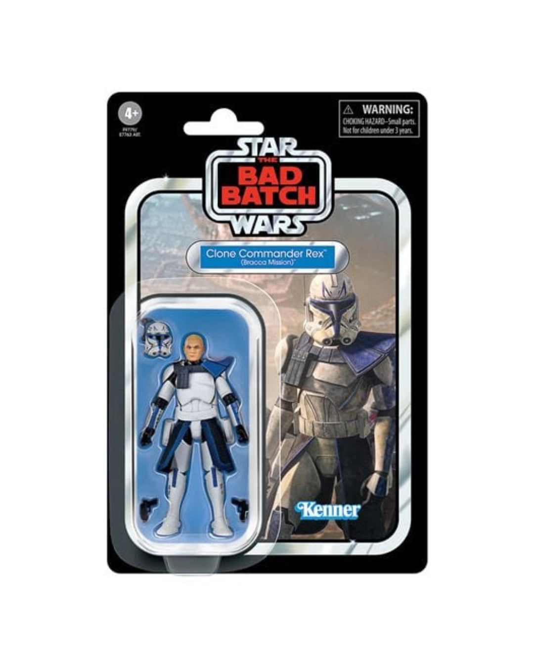 Star Wars The Vintage Collection – Clone Commander Rex 3.75-Inch Action Figure By Hasbro | Star Wars: The Bad Batch Action Figures