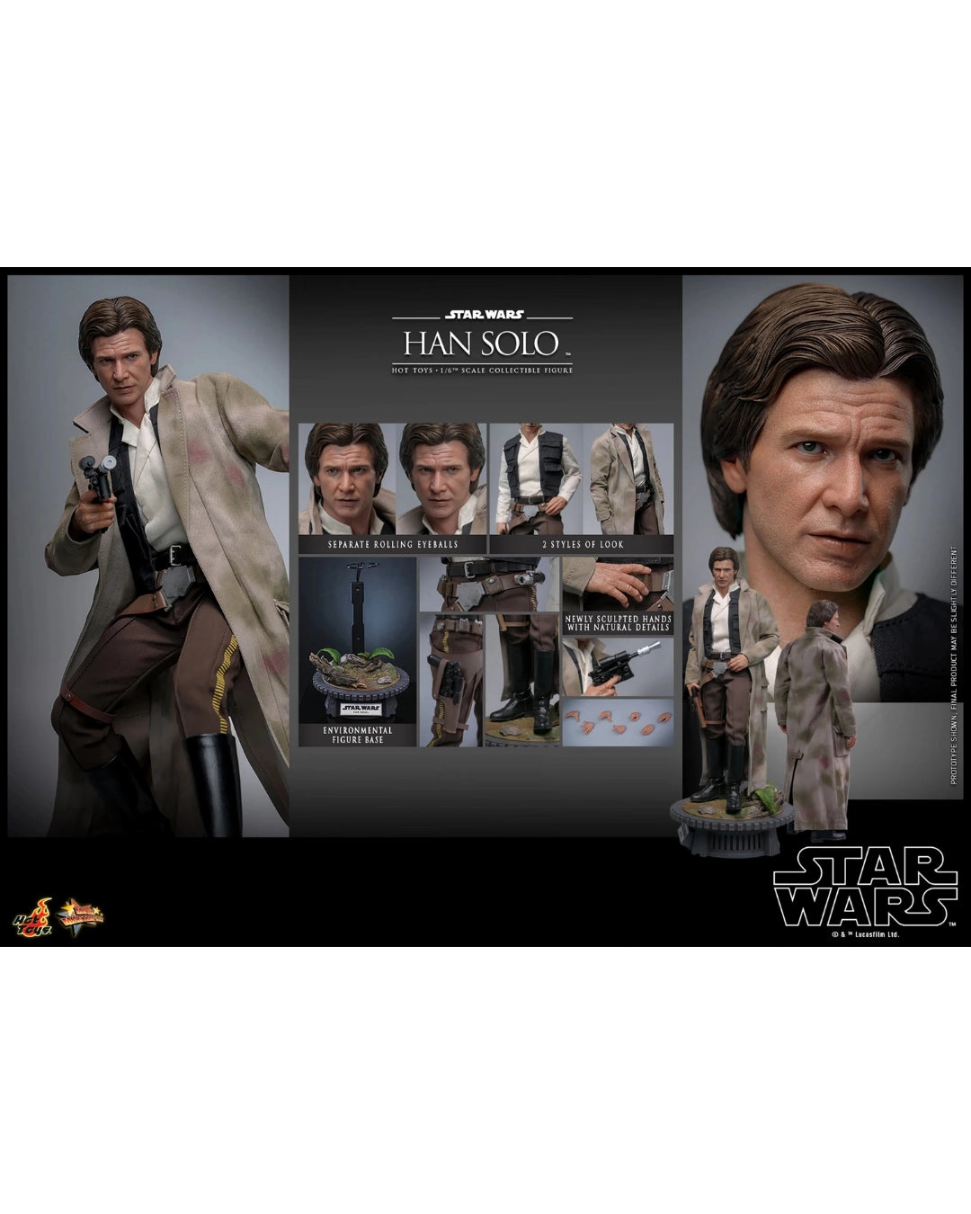 Han Solo™ Sixth Scale Figure by Hot Toys