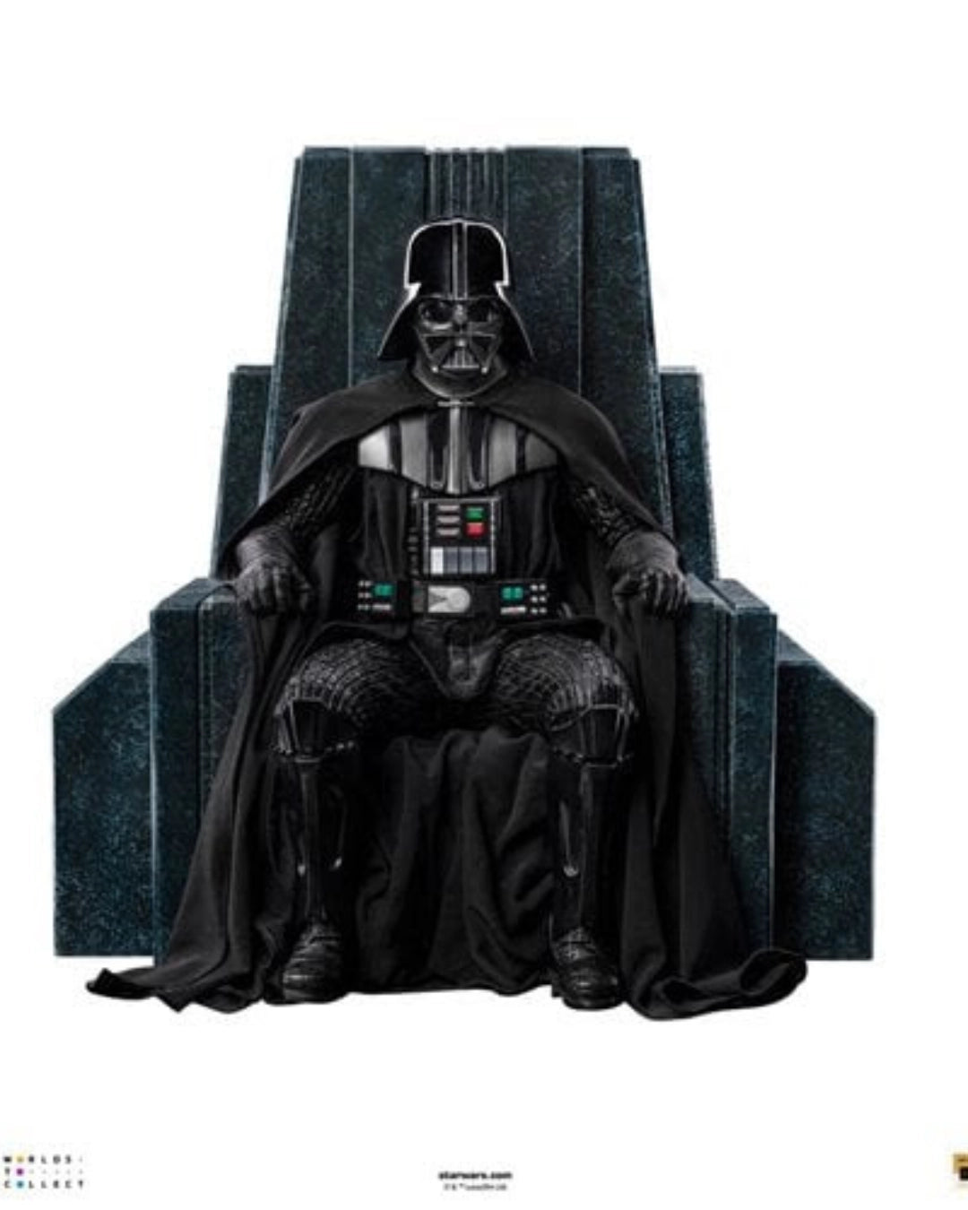 Pre-Order (Est. Arrival March 2026) Star Wars: Obi-Wan Kenobi – Darth Vader on Throne 1:10 Art Scale Limited Edition Statue