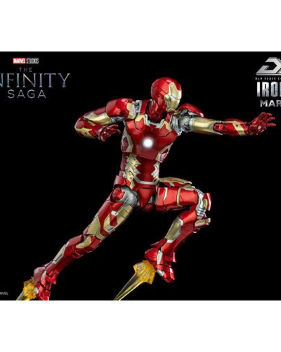Avengers: Infinity Saga – Iron Man Mark 43 DLX 1:12 Scale Action Figure By Threezero Iron Man Action Figures
