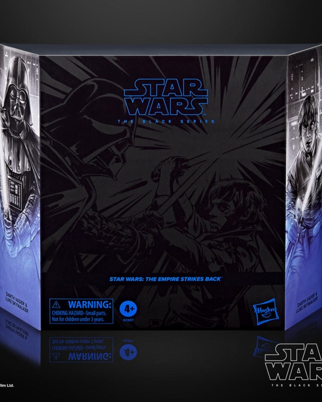 Star Wars The Black Series The Empire Strikes Back Darth Vader & Luke Skywalker 6-Inch Action Figures | Hasbro