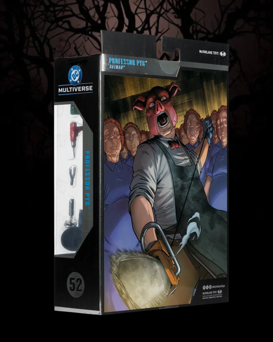 DC McFarlane Collector Edition Professor Pyg Batman 7-Inch Scale Action Figure (Platinum Edition) | McFarlane Toys