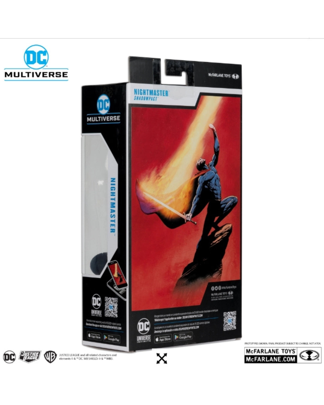 NightMaster 7" scale figure (Red Platinum Edition) DC Multiverse By Mcfarlane Toys