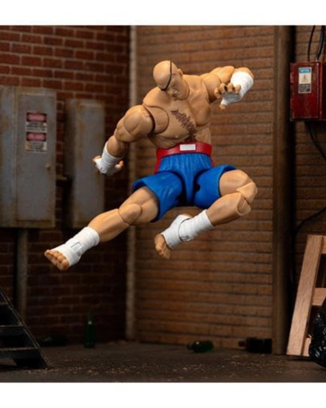 Ultra Street Fighter II Sagat 6-Inch Scale Deluxe Action Figure by Jada Toys