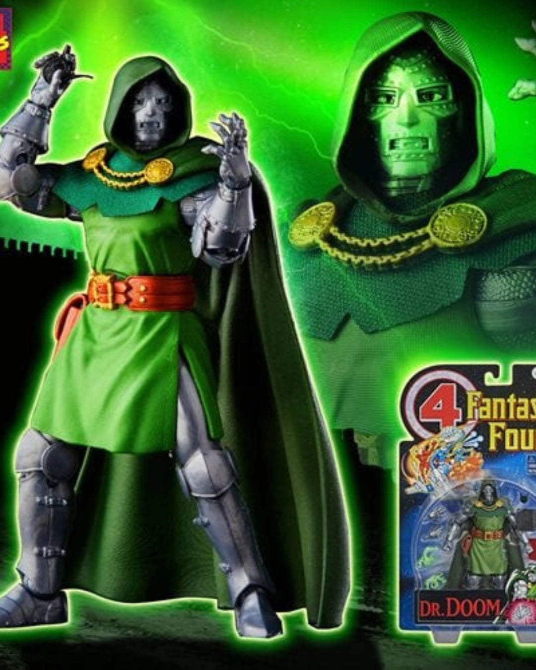 Fantastic Four Marvel Legends Series 6-Inch / Doctor Doom Action Figure by Hasbro