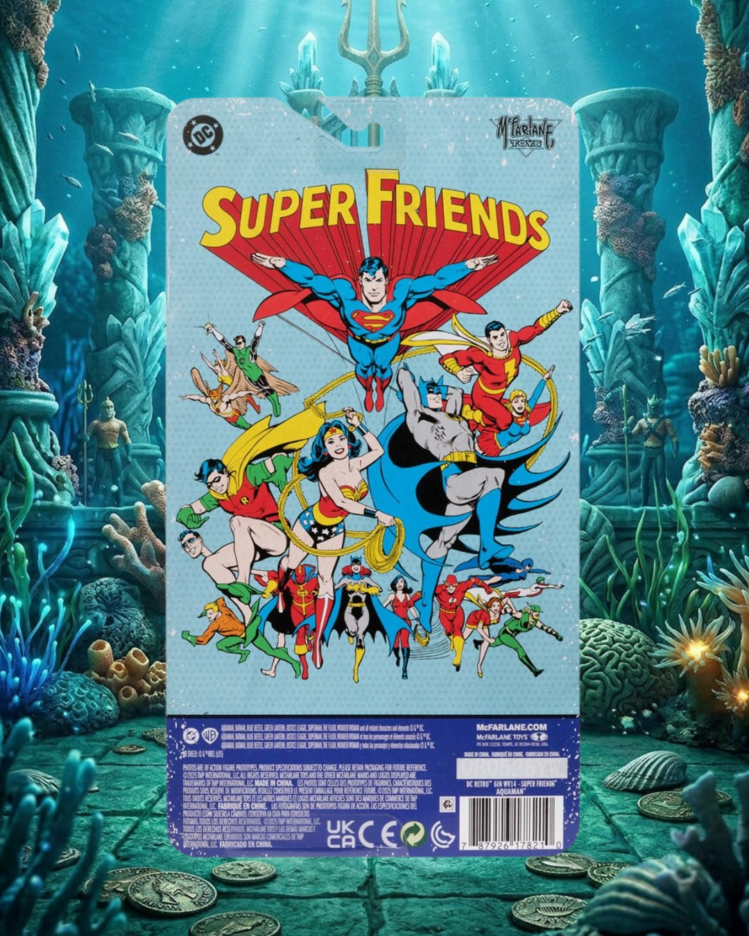 Super Friends "Evil" Aquaman Chase Variant 6-Inch Scale Action Figure