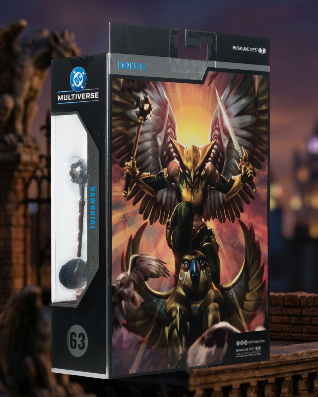 DC McFarlane Collector Edition Wave 15 Hawkgirl Kendra Saunders (Chase Variant) #63 7-Inch Scale Action Figure