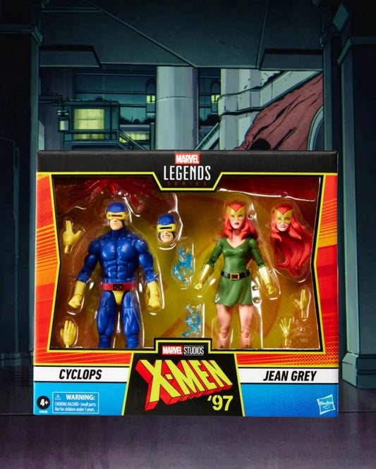 X-Men ’97 Marvel Legends Cyclops and Jean Grey 6-Inch Action Figures | Hasbro