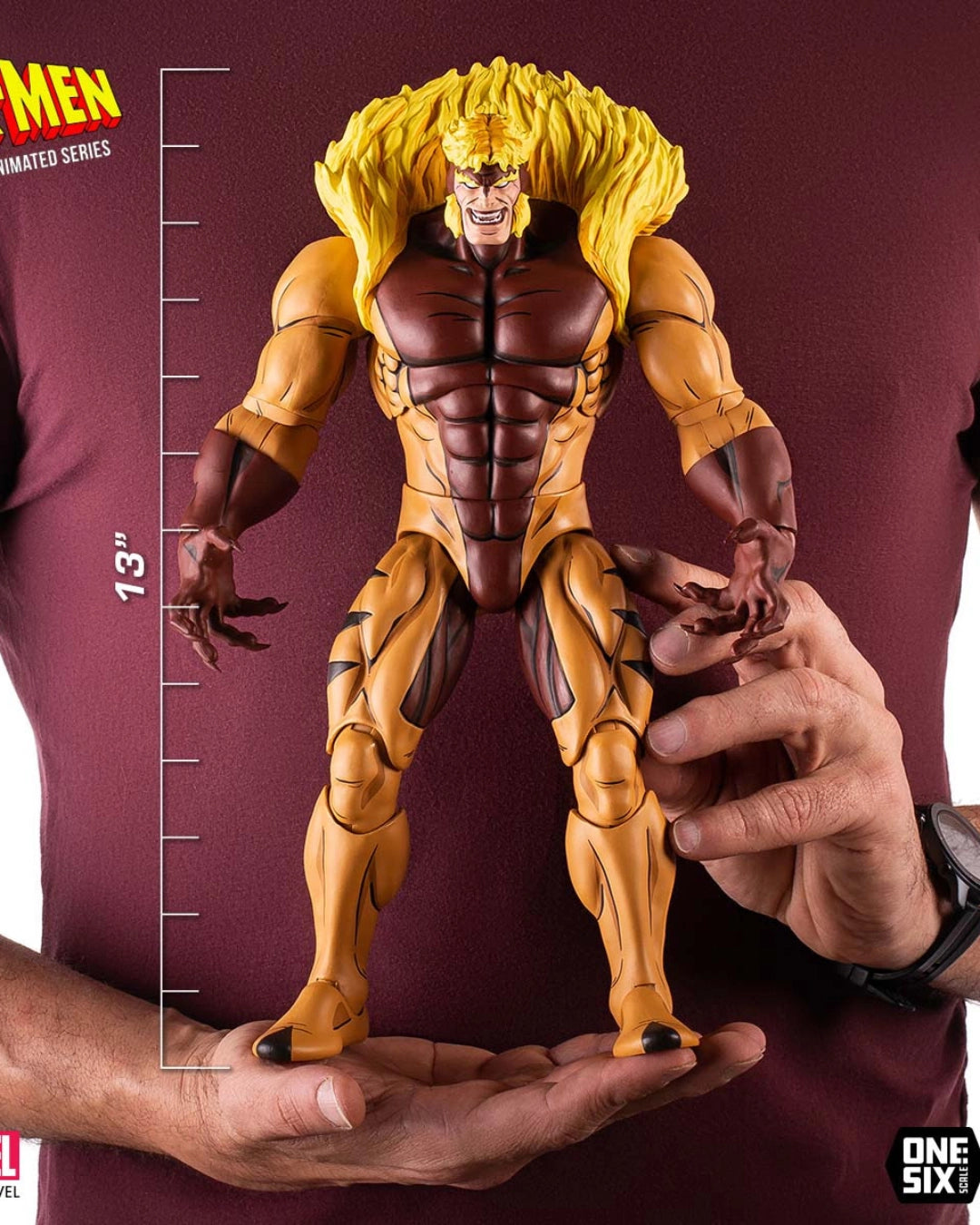 X-Men: The Animated Series - Sabretooth 1/6 Scale Figure By Mondo