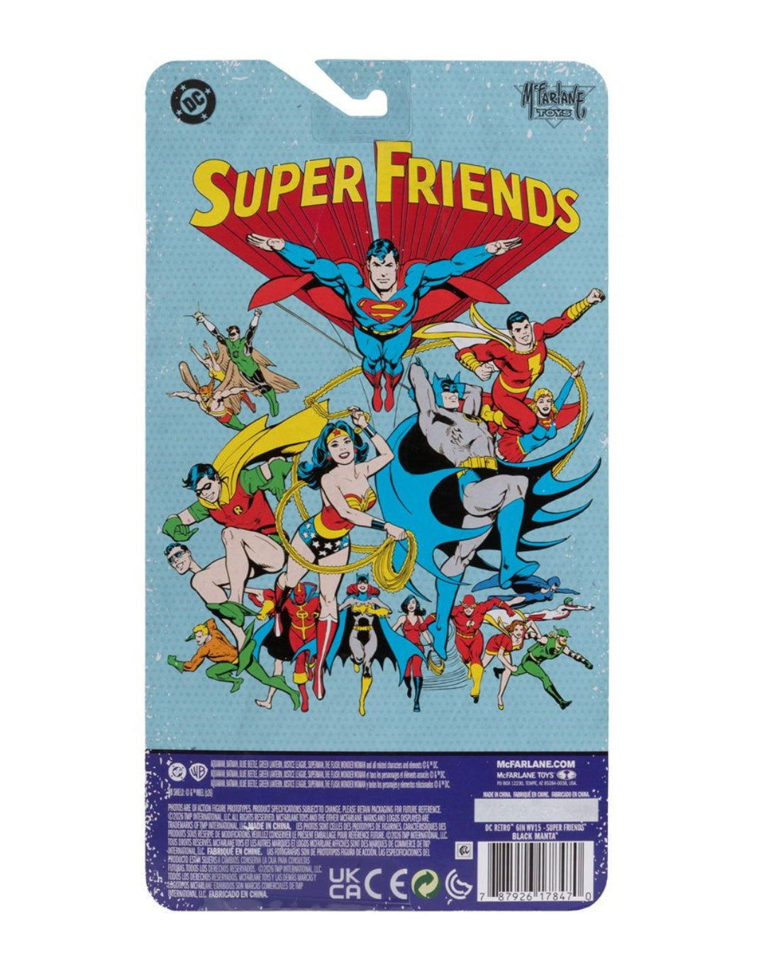 Super Friends Black Manta 6-Inch Scale Action Figure