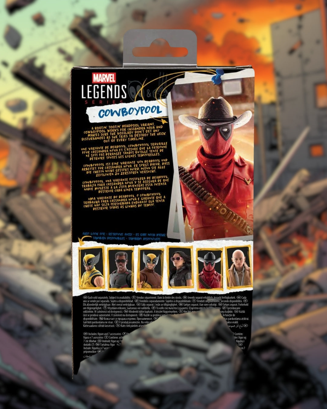 Deadpool & Wolverine Marvel Legends Cowboypool – 6-Inch Action Figure