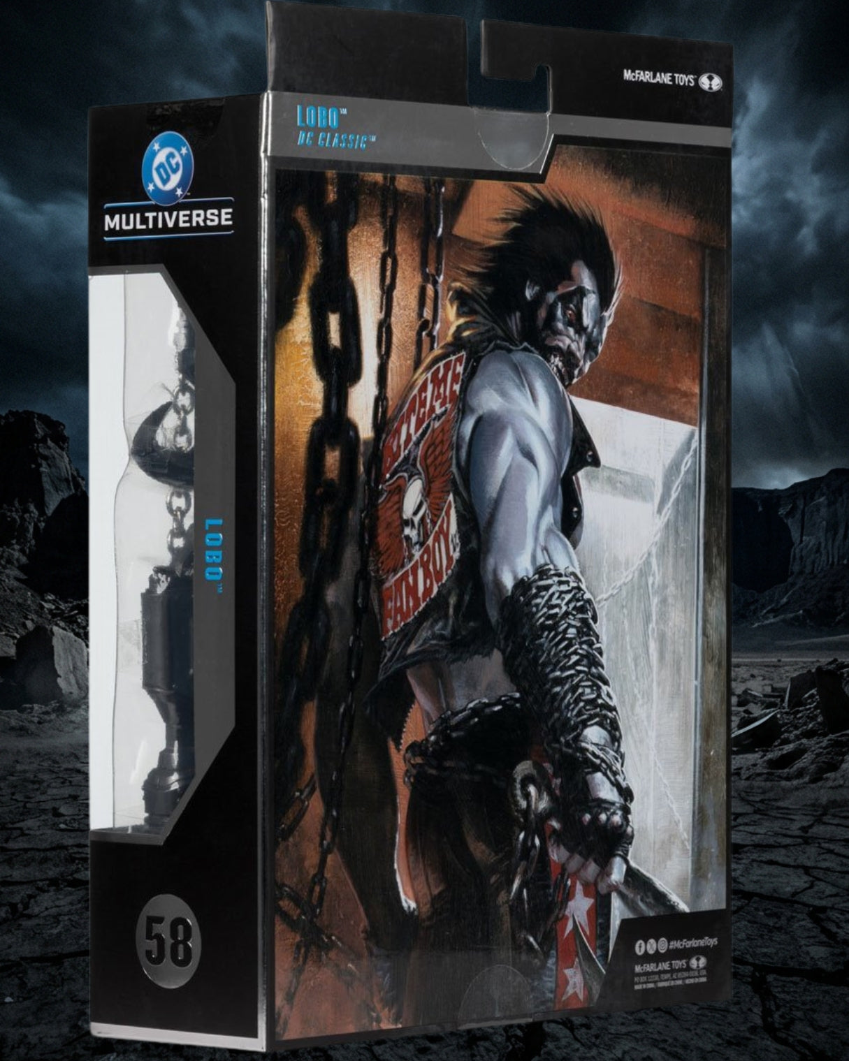 DC Multiverse McFarlane Collector Edition Lobo DC Classic #58 7-Inch Scale Action Figure