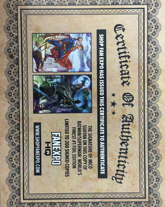 BATMAN:SUPERMAN World's Finest #1