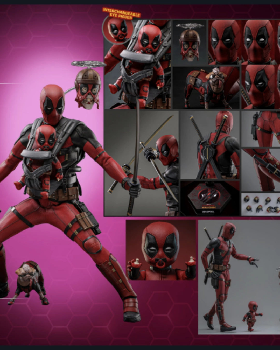 Deadpool Sixth Scale Collectible Figure (Collector Edition) by Slideshow and Hot Toys (Ready to ship!)