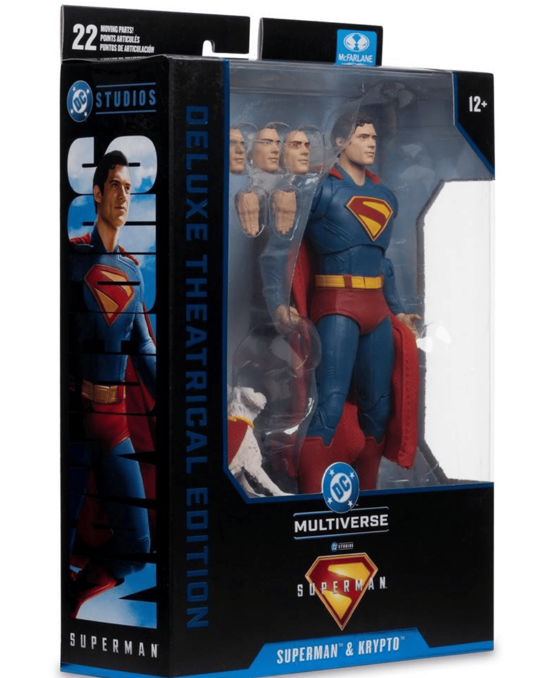 Superman with Krypto Deluxe Edition 7-in Action Figure