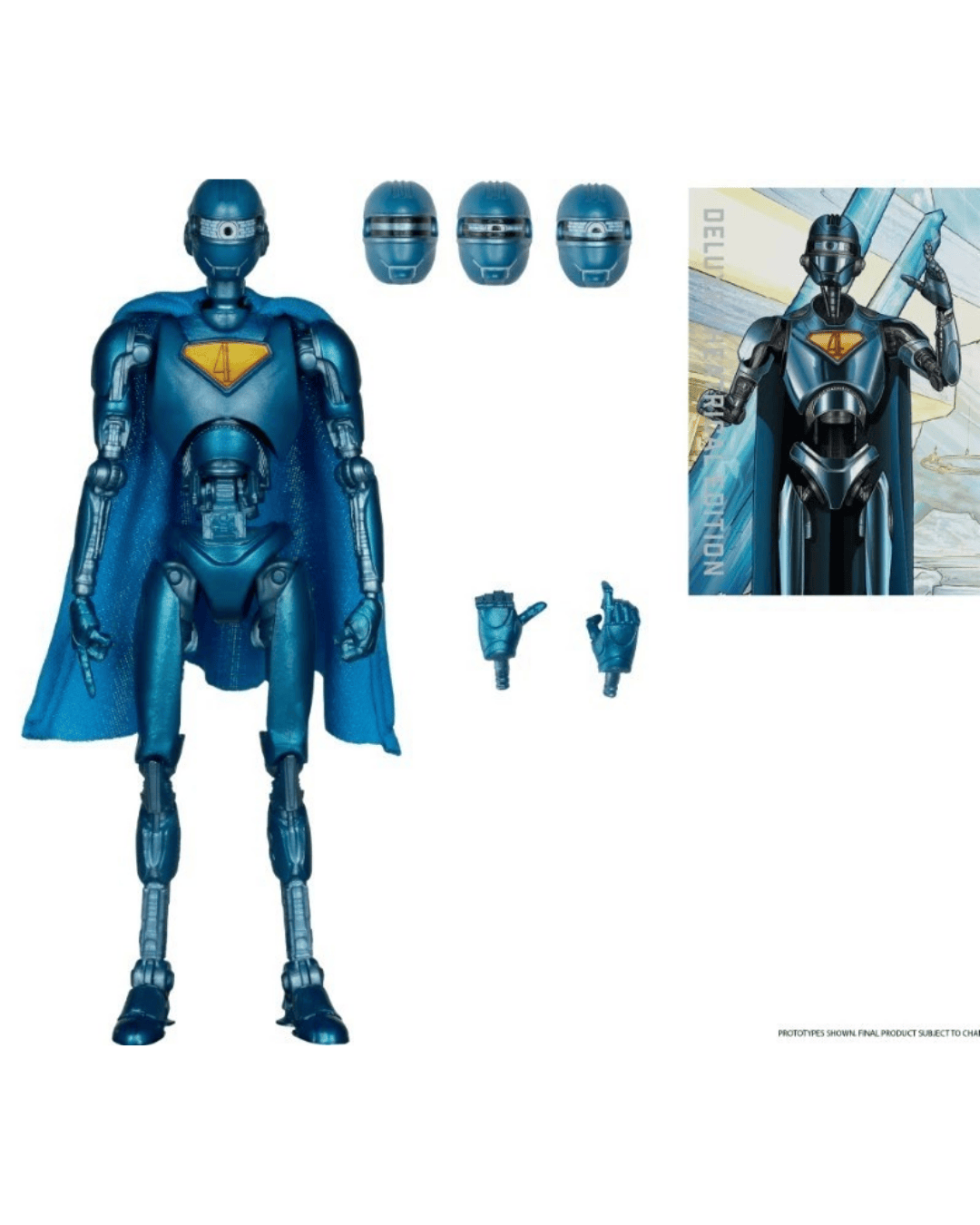 DC Multiverse Superman Movie Superman Bot 7-Inch Scale Action Figure By McFarlane Toys