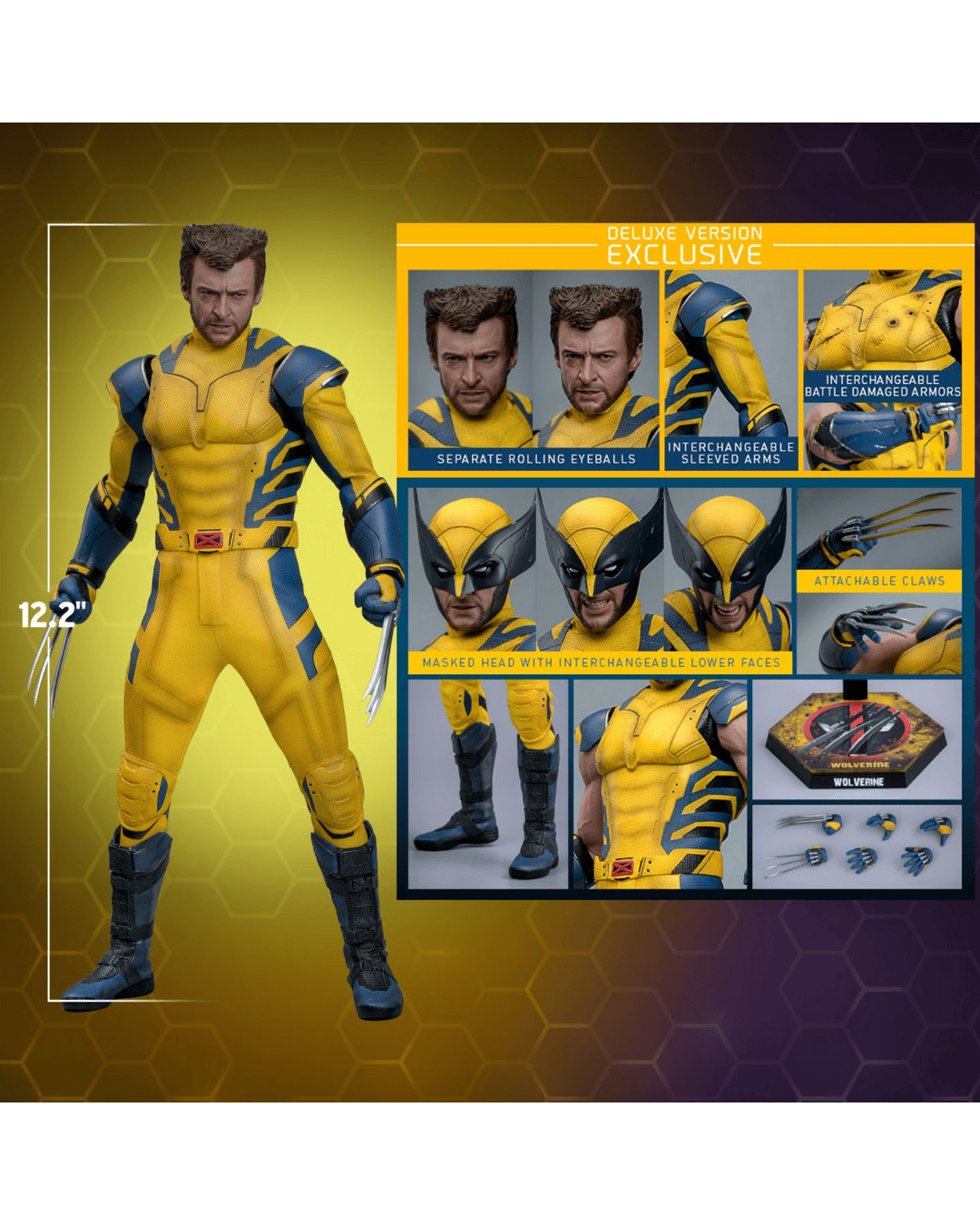 Wolverine (Deluxe Version) Sixth Scale Figure (COMING SOON)