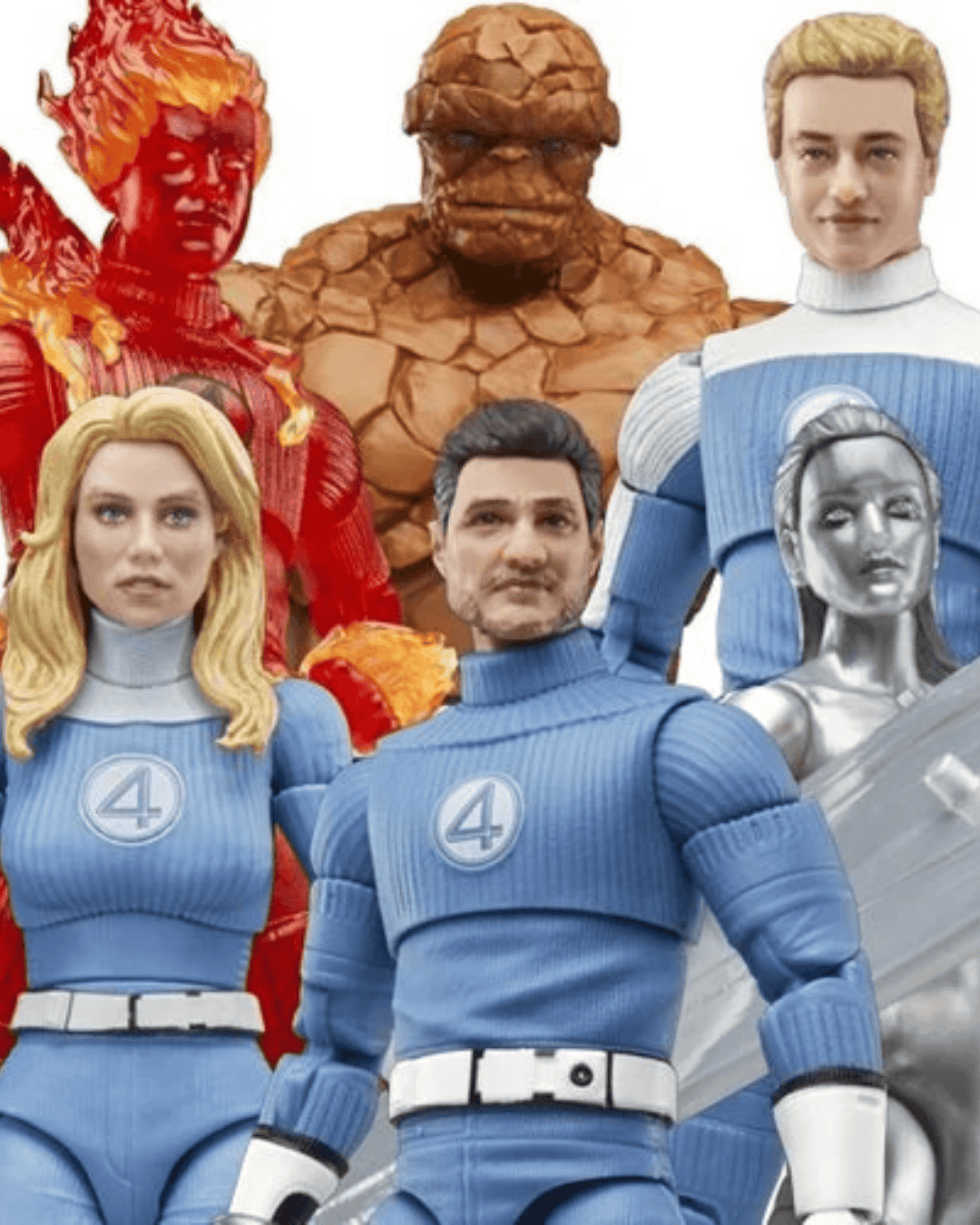 (Limited Stock) The Fantastic Four: First Steps – The Thing 6-Inch Action Figure