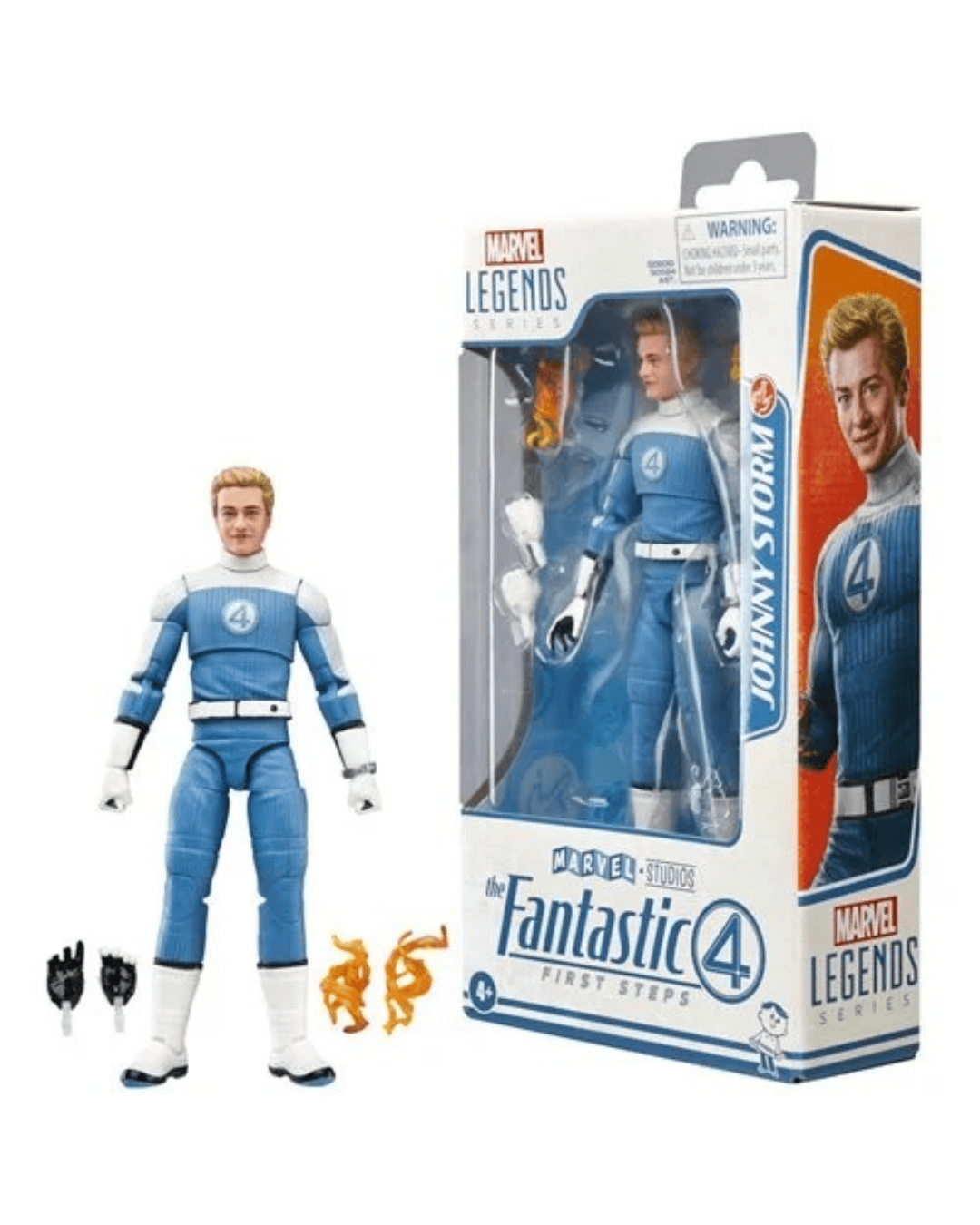 (Limited Stock) The Fantastic Four: First Steps – Johnny Storm 6-Inch Action Figure