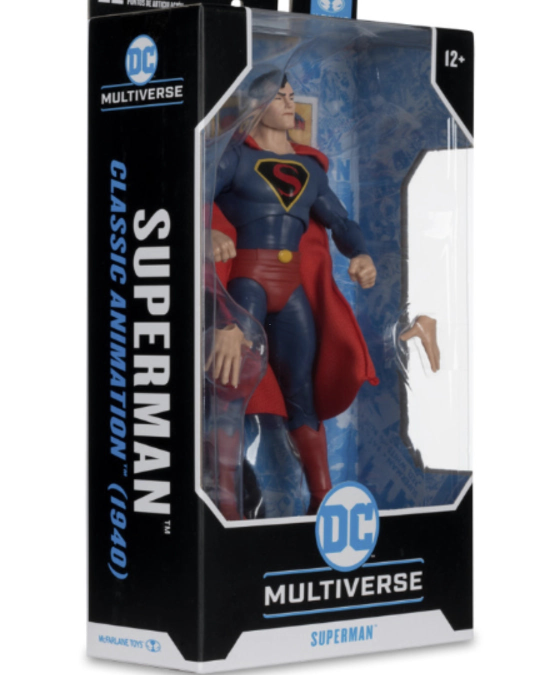 Superman (Classic Animation 1940) 7" Figure by McFarlane Toys