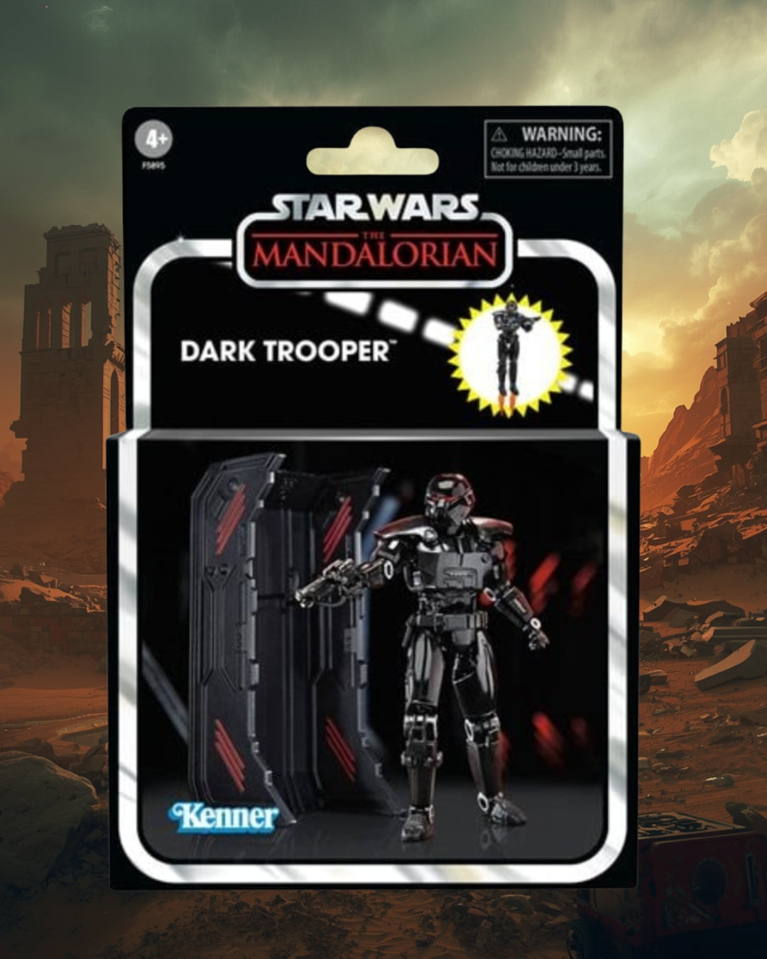 Star Wars The Vintage Collection Dark Trooper – 3 3/4-Inch Action Figure