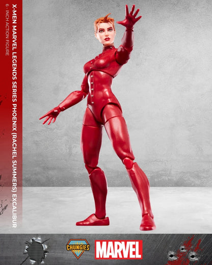 X-Men Marvel Legends Series Phoenix (Rachel Summers) Excalibur 6-Inch Action Figure | Hasbro