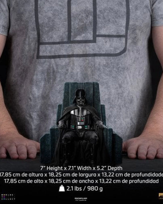 Pre-Order (Est. Arrival March 2026) Star Wars: Obi-Wan Kenobi – Darth Vader on Throne 1:10 Art Scale Limited Edition Statue