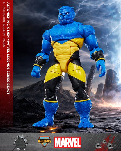 Astonishing X-Men Marvel Legends Series Beast 6-Inch Action Figure | Hasbro