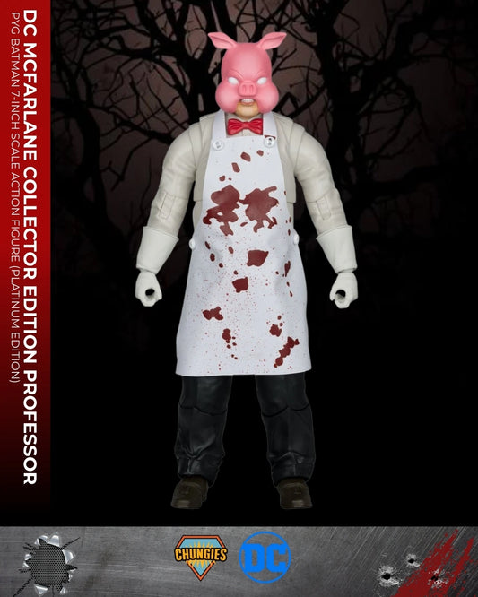 DC McFarlane Collector Edition Professor Pyg Batman 7-Inch Scale Action Figure (Platinum Edition) | McFarlane Toys